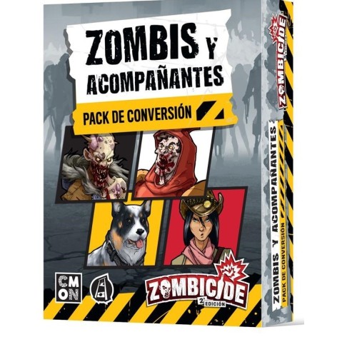 Zombicide: Zombis y Acompañantes - Pack de conversion - expansión juego de mesa