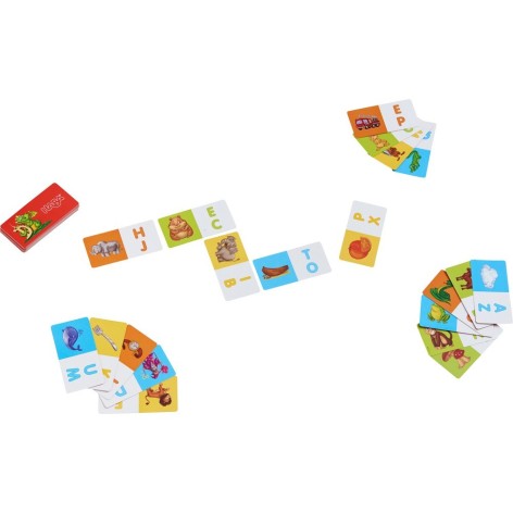 Domino de Letras - juego de mesa para niños