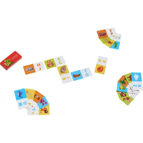 Domino de Letras - juego de mesa para niños