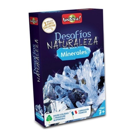 Desafios de la Naturaleza: Minerales - juego de cartas