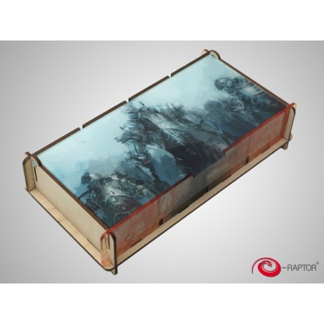 Caja para guardar Componentes Cybernetics Army (Token Box) - Talla L