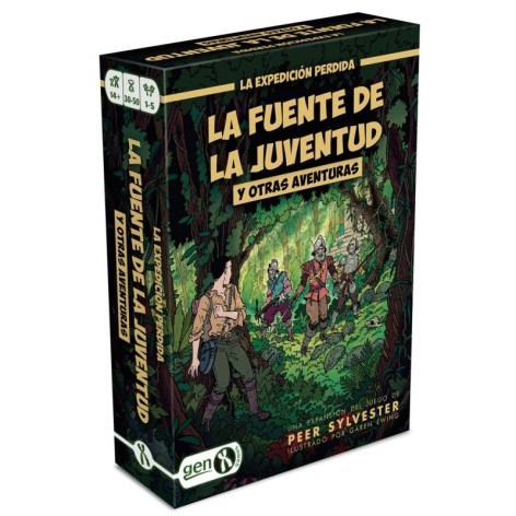 La expedicion perdida: La Fuente de la Juventud y Otras Aventuras - expansión juego de mesa