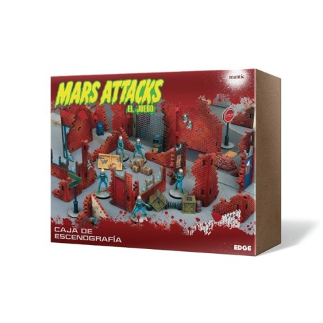 Mars Attacks: Caja de escenografia