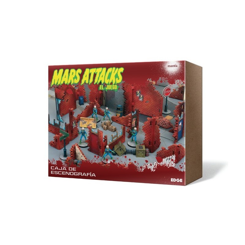 Mars Attacks: Caja de escenografia
