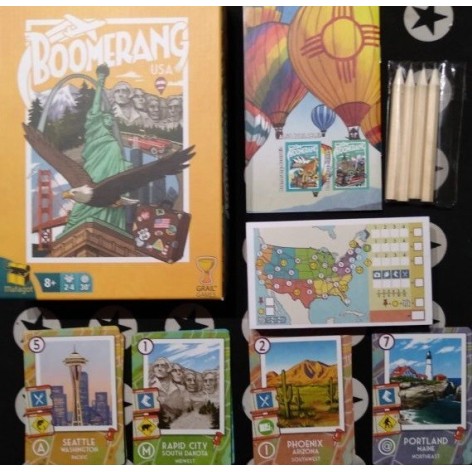 Boomerang: USA - juego de cartas