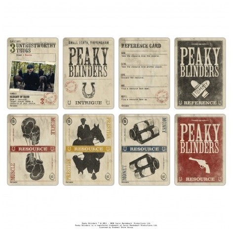 Peaky Blinders: Faster than Truth - juego de cartas