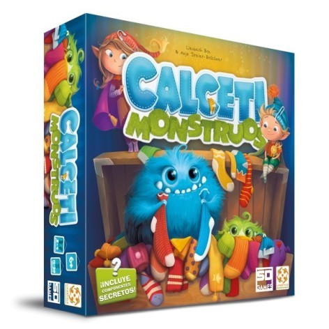 Calcetimonstruos - juego de mesa para niños