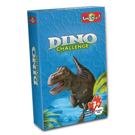 Dino Challenge: Edicion Azul juego educativo de cartas