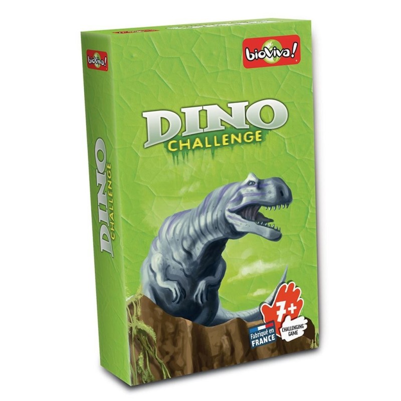 Dino Challenge: Edicion verde juego de cartas educativo