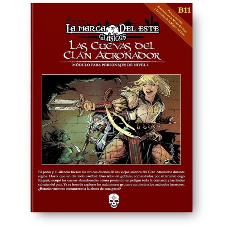 Aventuras en la Marca del Este: las Cuevas del Clan Atronador - suplemento de rol