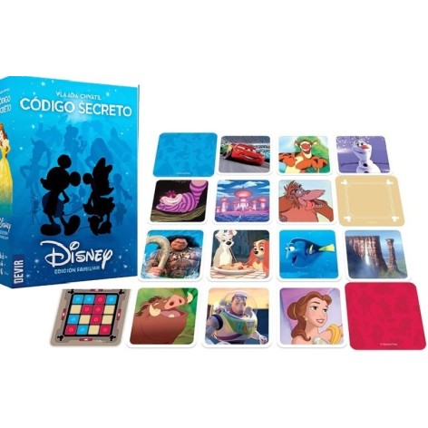 Codigo Secreto Disney - juego de cartas