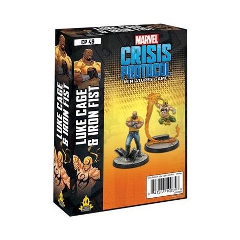 Marvel Crisis Protocol Luke Cage and Iron Fist - expansión juego de mesa