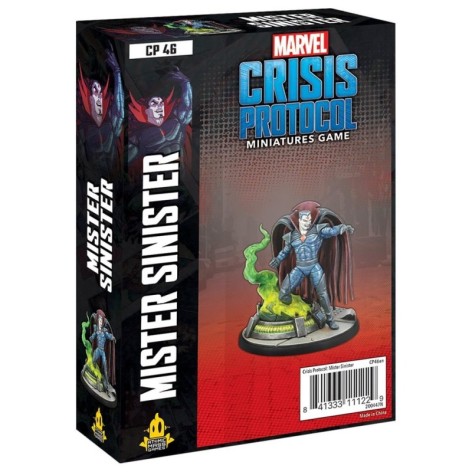 Marvel Crisis Protocol Mr Sinister - expansión juego de mesa