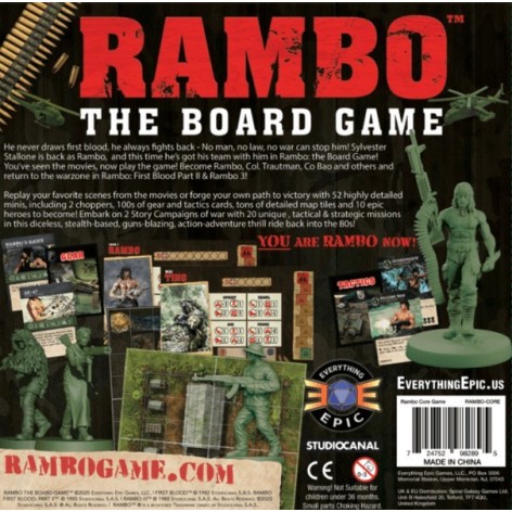 Rambo: The Board Game - juego de mesa