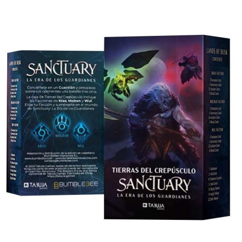 Sanctuary, la Era de los Guardianes: Tierras del Crepusculo - juego de cartas