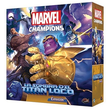 Marvel Champions: La sombra del titan loco - expansión juego de cartas 