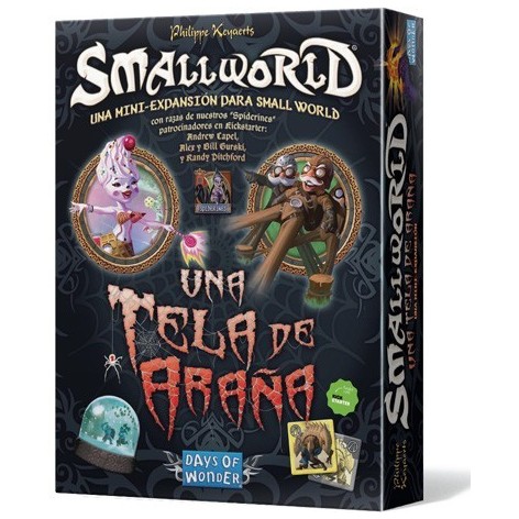 Small World: Una Tela de Araña juego de mesa