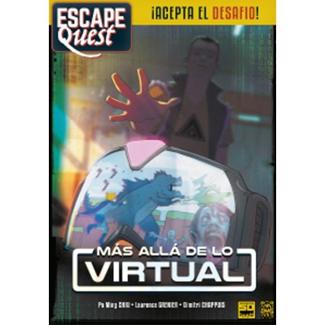 Escape Quest 2: Mas Alla de lo Virtual - libro juego
