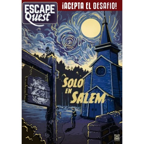 Escape Quest 3: Solo en Salem - libro juego