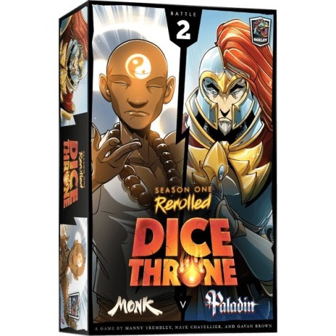 Dice Throne Season One Rerolled: Monk vs Paladin - expansión juego de mesa