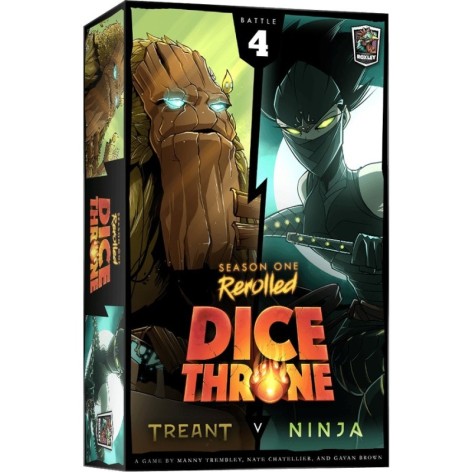 Dice Throne Season One Rerolled: Treant vs Ninja - expansión juego de mesa