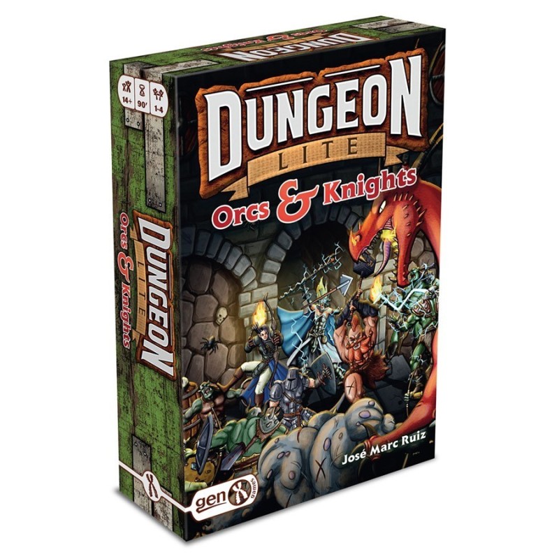 Dungeon Lite: Orcs and Knights - juego de mesa