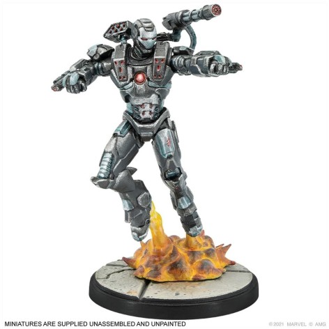 Marvel Crisis Protocol Captain America and War Machine - juego de mesa