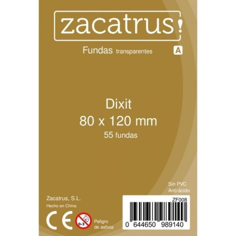 Fundas Magnum Dixit 80x120mm (55 ud) - Zacatrus