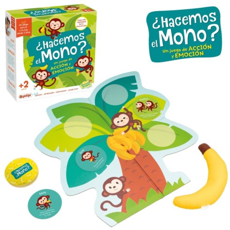 Hacemos el Mono - juego de mesa para niños