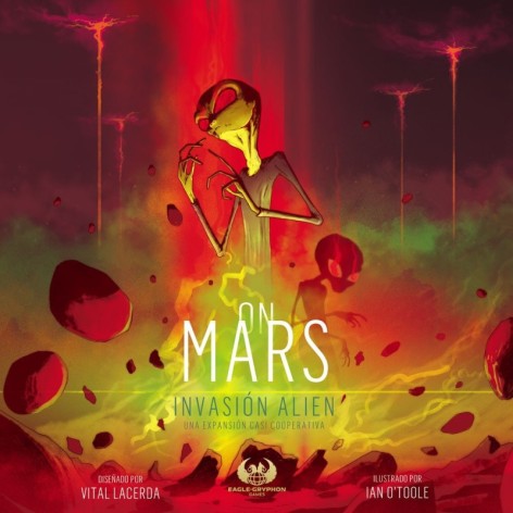On Mars: Invasion Alien - expansión juego de mesa
