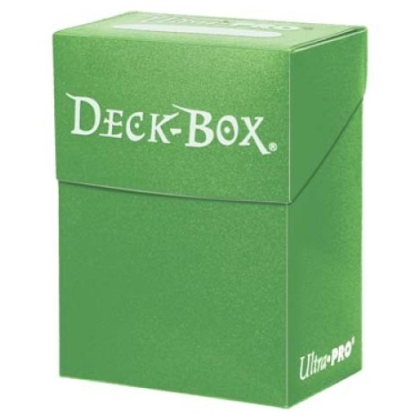 Deck Box verde Claro Ultra Pro