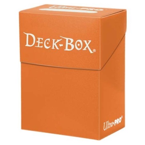 Deck Box Naranja Ultra Pro