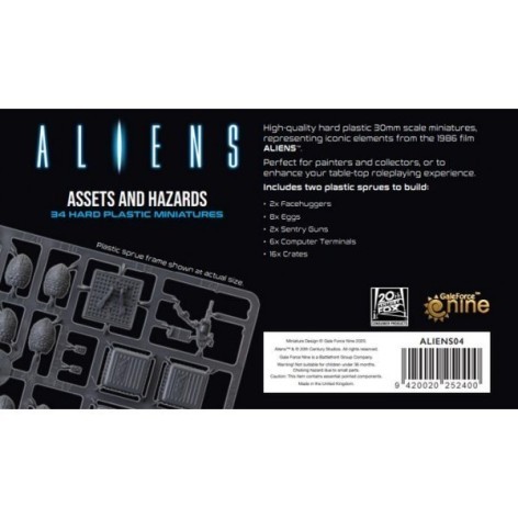 Aliens: Assets and Hazards - expansión juego de mesa