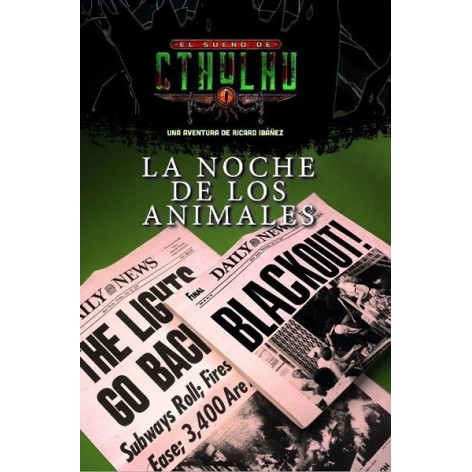 El Sueño de Cthulhu: la Noche de los Animales - suplemento de rol