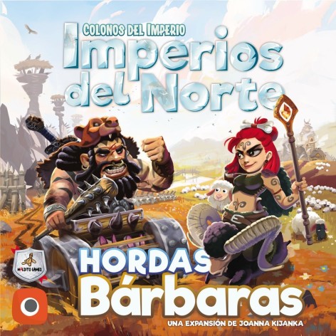 Colonos del Imperio Imperios del Norte: Hordas Barbaras - expansión juego de cartas