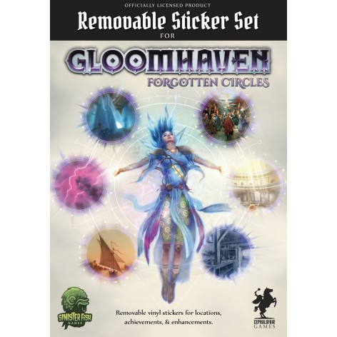 Gloomhaven: removable sticker set: Forgotten Circles - accesorio juego de mesa