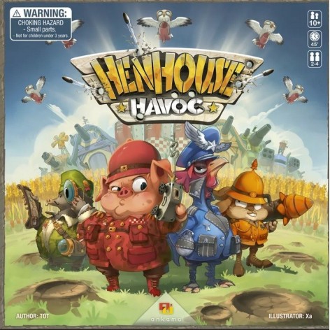 Henhouse Havoc - juego de mesa