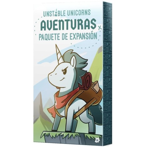 Unstable Unicorns: Aventuras - expansión juego de cartas