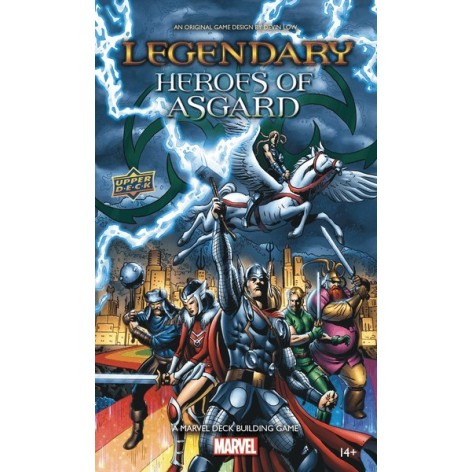 Legendary: A Marvel Deck-building game - Heroes of Asgard - expansión juego de cartas