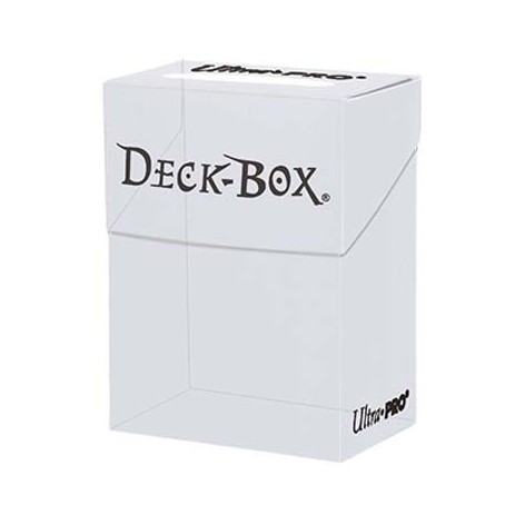 Deck Box Blanco Ultra Pro