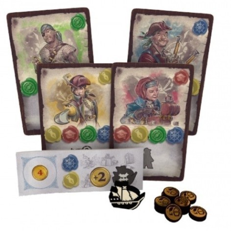 Darwins Journey: Pirates Mini Expansion - expansión juego de mesa