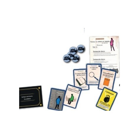 Mystery Party in the Box Series: Bajo la Luna Azul - juego de cartas