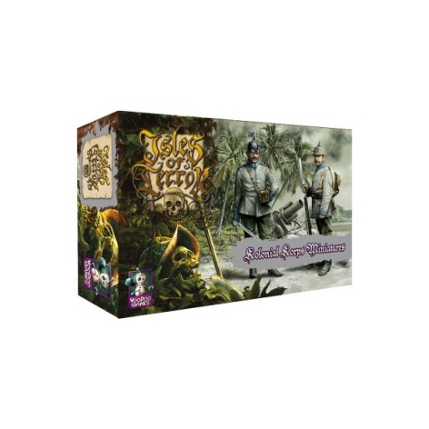 Isles of Terror: Kolonial Korps Miniatures - expansión juego de mesa