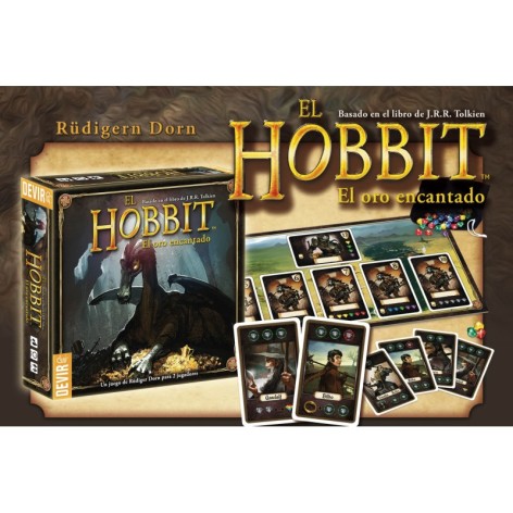 El hobbit - El oro encantado juego de mesa