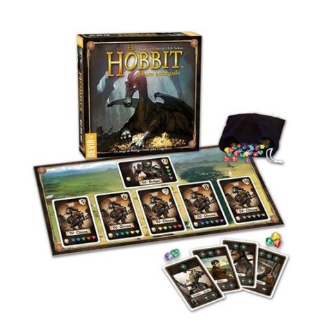 El hobbit - El oro encantado juego de mesa