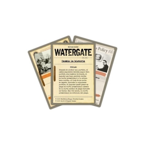 Watergate Segunda Edicion + Promo Cambia la Historia - juego de cartas