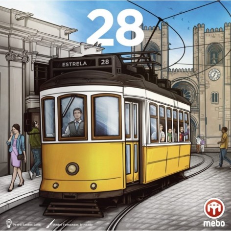 28 Electrico de Lisboa + PROMO - juego de mesa 