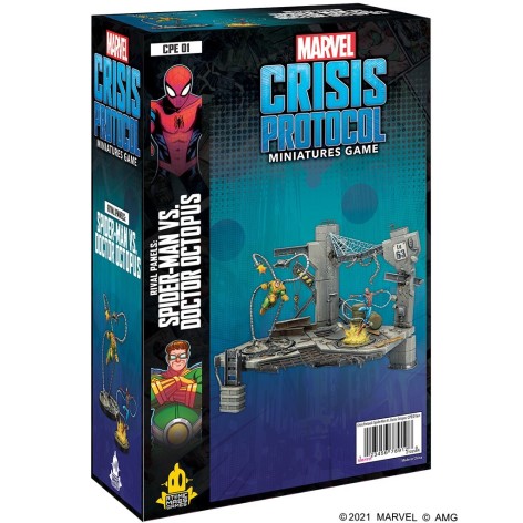 Marvel Crisis Protocol Rival Panels: Spider-Man vs Doctor Octopus - expansión juego de mesa