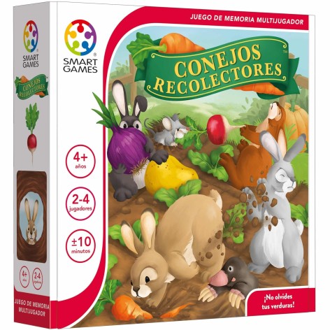 Conejos Recolectores - juego de mesa para niños
