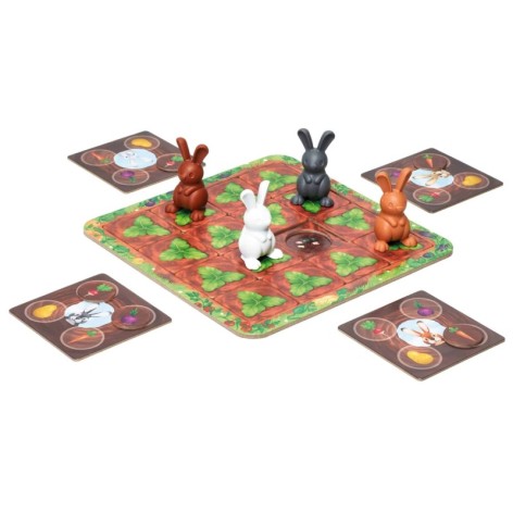 Conejos Recolectores - juego de mesa para niños